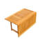 Outdoor Square Teak Dining Table