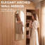 Aluminium Arch Full Length Mirror