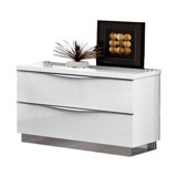 Infinity 2 - Drawer Solid Wood Nightstand