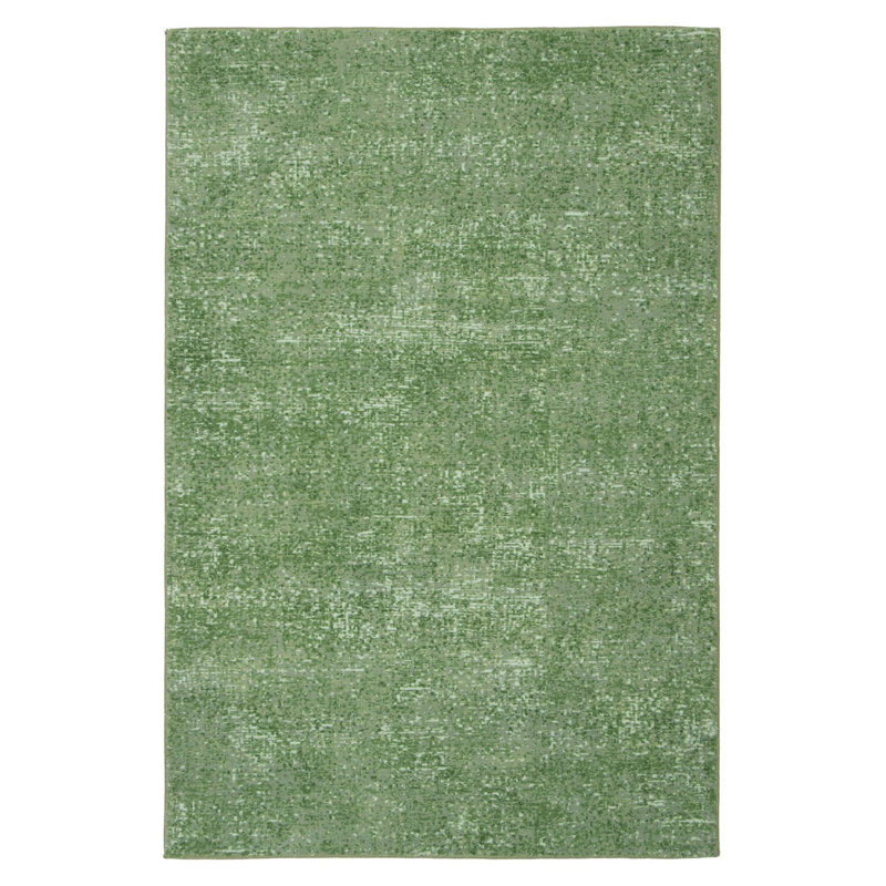 Pixel Washable Rug, Rectangle 4' x 6'