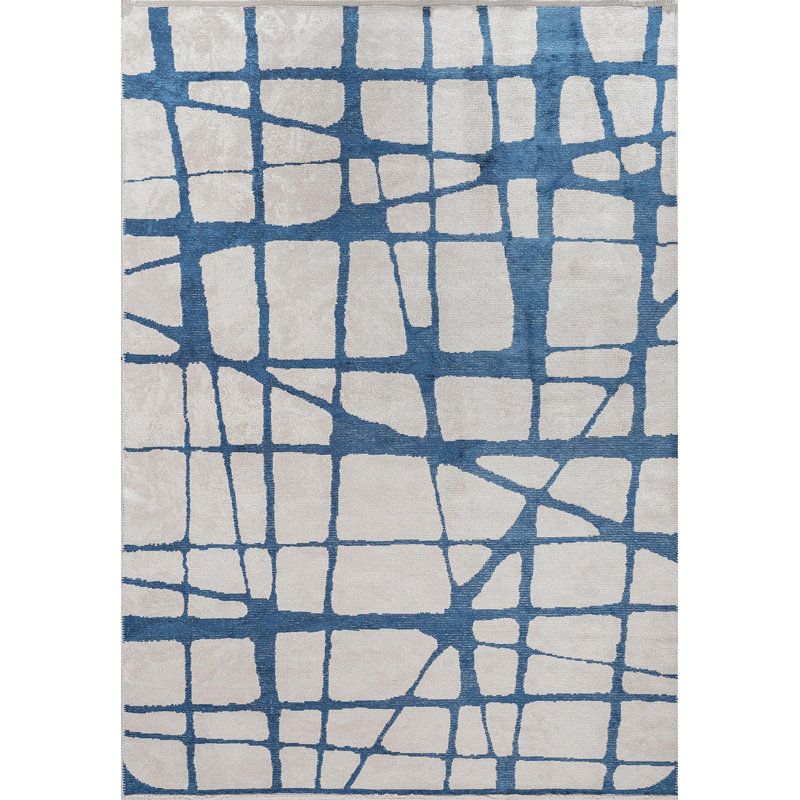 Rapture Abstract Area Rug, Rectangle 9'10" x 14'