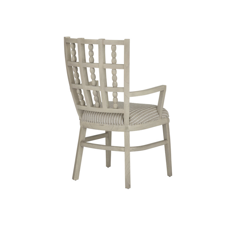 Norene Dining Chair, Demetria Parchment Stripe
