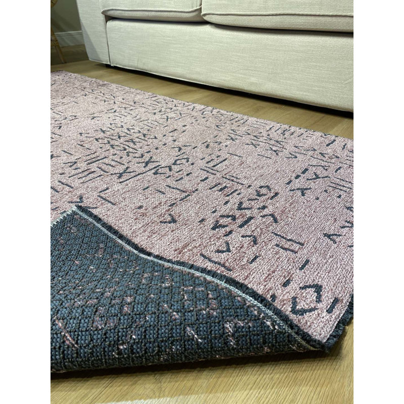 Tapis en coton Prescod avec envers antidérapant, Rectangle 6 pi 7 po x 8 pi 10 po