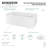 Kingston Brass Aqua Eden 60-Inch Acrylic Rectangular 2-Wall Corner Alcove Tub, Hand Drain-88708062