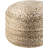 Johnna Seagate 18" Wide Round Pouf Ottoman