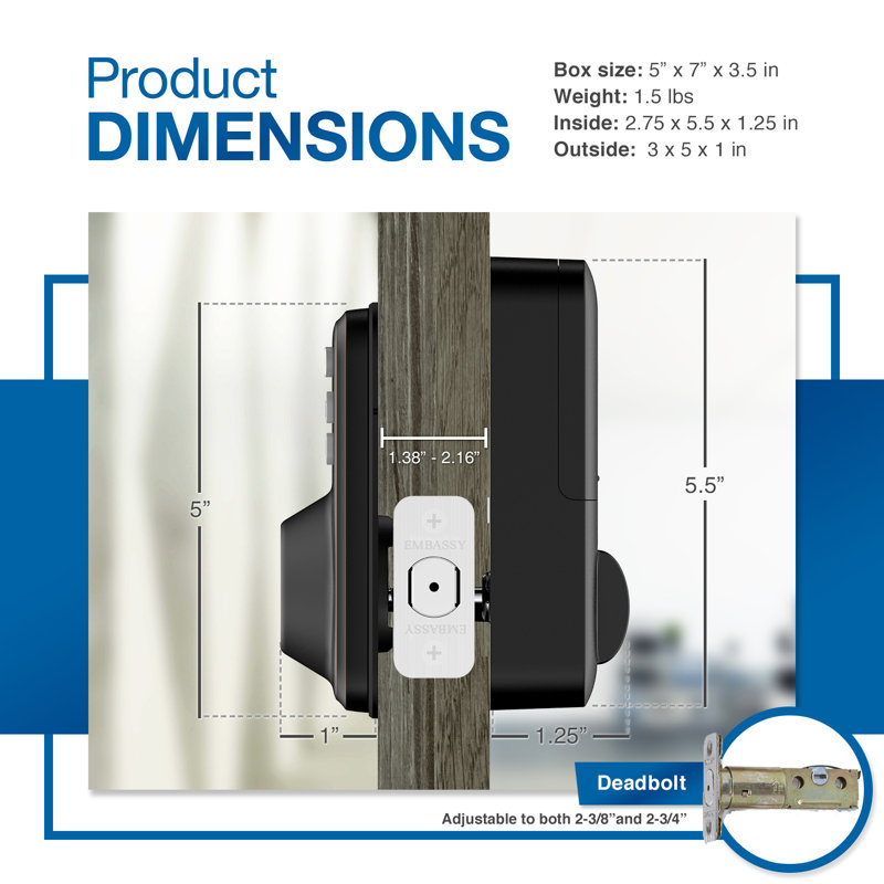Keypad, Oil-Rubbed Bronze