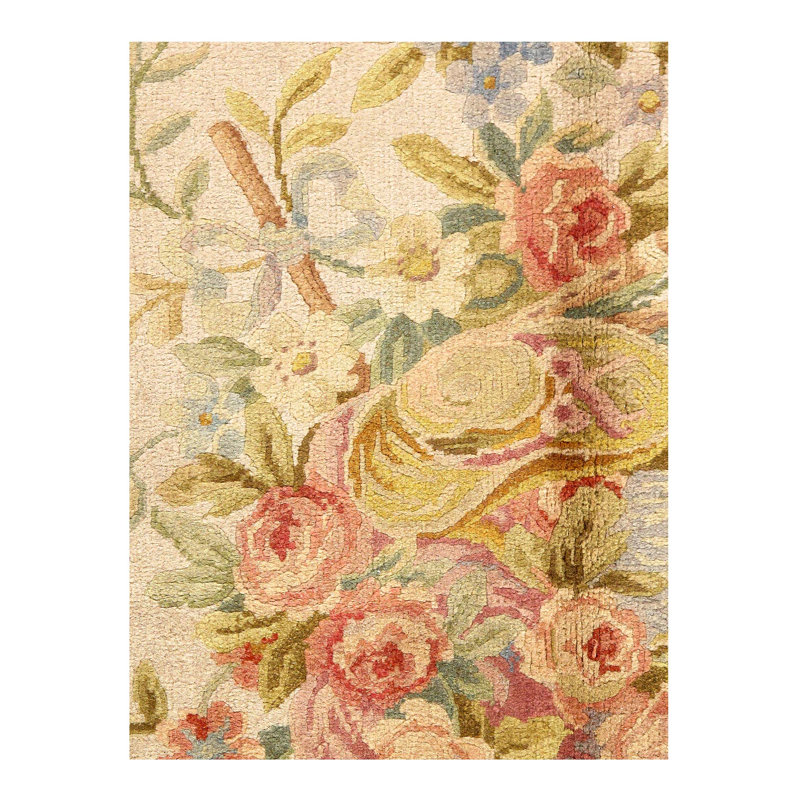 One-of-a-Kind Rectangle 10'3" X 14'6" Hand Knotted Area Rug