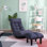 Fauteuil inclinable, fauteuil au sol, fauteuil inclinable, fauteuil japonais, fauteuil rotatif, fauteuil réglable