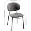 Chaises de salle à manger Grey Boucle-630959088