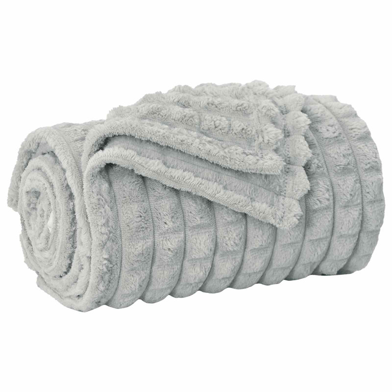 5.2-31 Throw Blanket, 200cm x 150cm, Grey