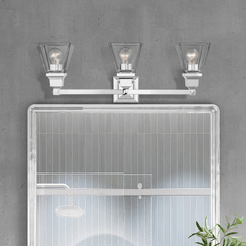 Anfrenee 3 - Light Dimmable Vanity Light, Polished Chrome