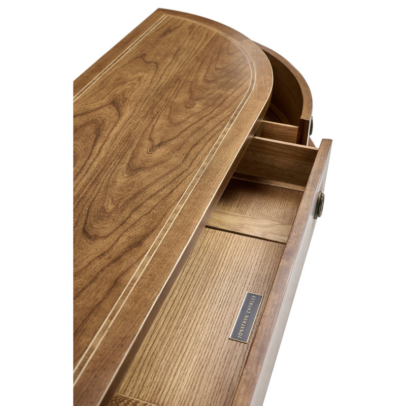 Sundial Demilune Console Table