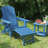 Outdoor Adjustable Lounge Chair with Cup HolderFor Patio Relaxation & Garden Leisure Gatherings,HIPS material-129379066