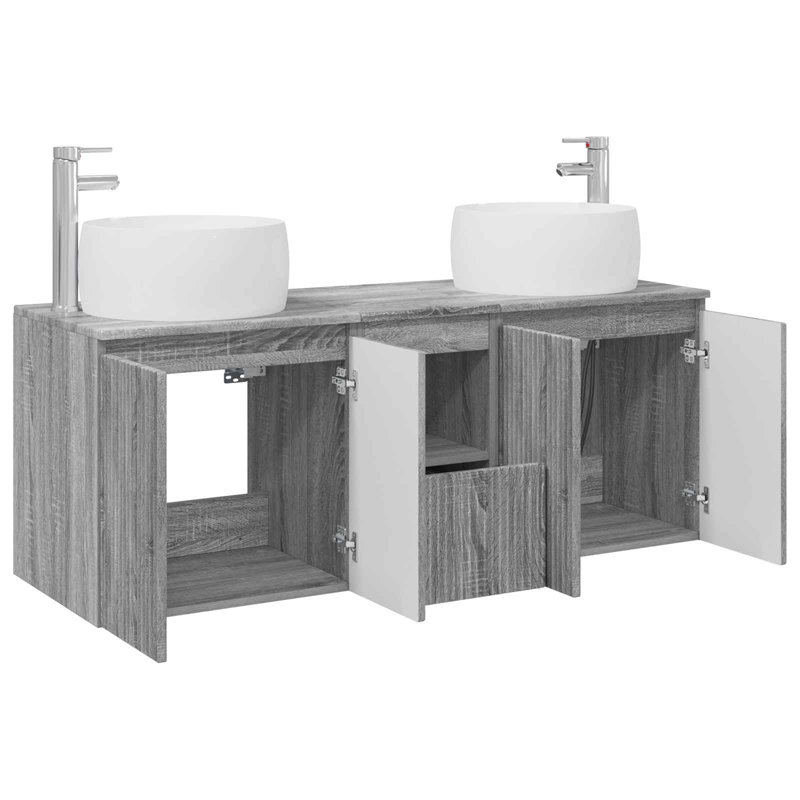 Bathroom Furniture Suite, Grey