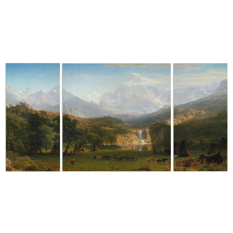 A premium the rocky, impression à multiples images sur toile tendue, reproduction d’art sur toile tendue