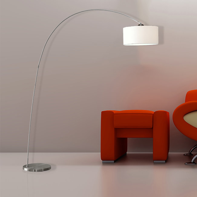 Lampe sur pied arquée 81 po Adelina