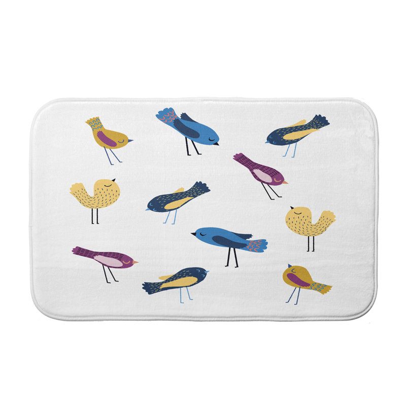 Lower Vobster Non-Slip Bath Mat, 17" W x 24" L