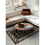 Tapis oriental traditionnel élégant à motif floral 4 x 6