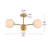 Caisha Flush Mount-61751728-61751733