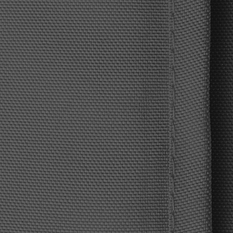Dark Gray Round Polyester Fabric Tablecloth