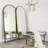 Audrone Solid Wood Arch Floor Mirror-612837971