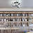 Janyia 1 - Light 10.23" Unique/Statement Geometric LED Semi Flush Mount-1500711386