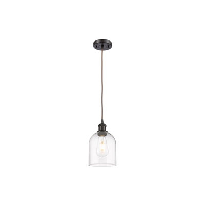 Ballston Anacaren 1 Light 6" Cord Hung Pendant-516-G558