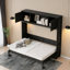 Lit escamotable Sansin avec armoires et structure en bois massif pour chambre d'amis Sansin
