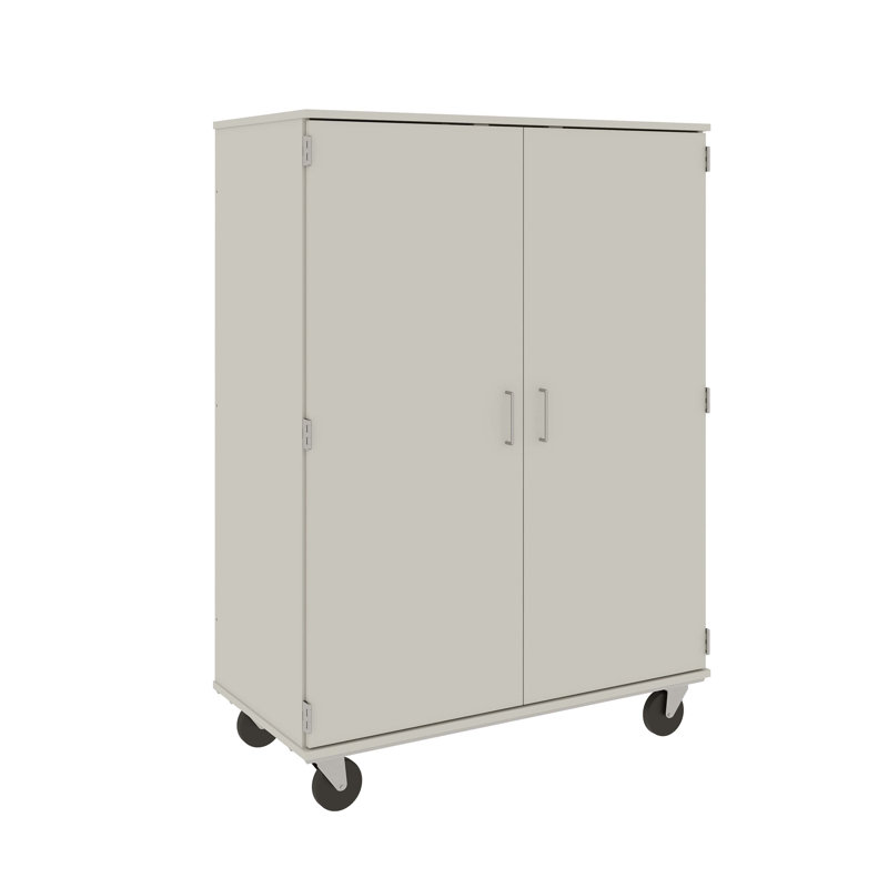 Armoire de salle de classe à 8 compartiments avec roulettes, Mirage