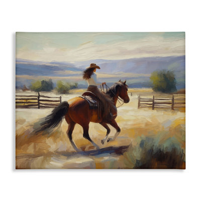 «Ride Like The Wind», art mural sur toile par Ramona Murdock