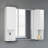 Elaris 9" Wall-Mounted Bathroom Cabinet-2069897718