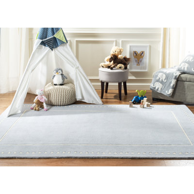 Cruz Hand Tufted Wool Solid Color Rug