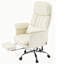 Fauteuil de direction ergonomique en similicuir avec repose-pieds et accoudoirs à double épaisseur-1942313135