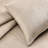 Pointehaven Taupe Velvet Oversized Chevron Quilt Set, King/California King-117333992-117333993