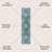 Regis Bohemian Medallion Machine-Washable Teal/Cream Rug-1959721770