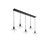 Serafin 5 - Light Kitchen Island Pendant-46049841