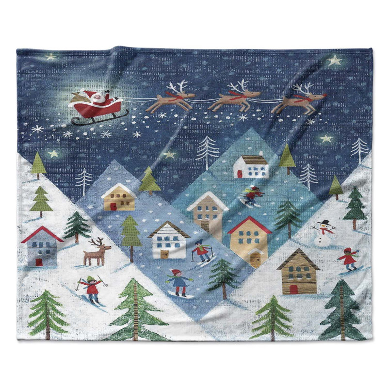 Jeté de Noël Magical, L 60 po x L 80 po