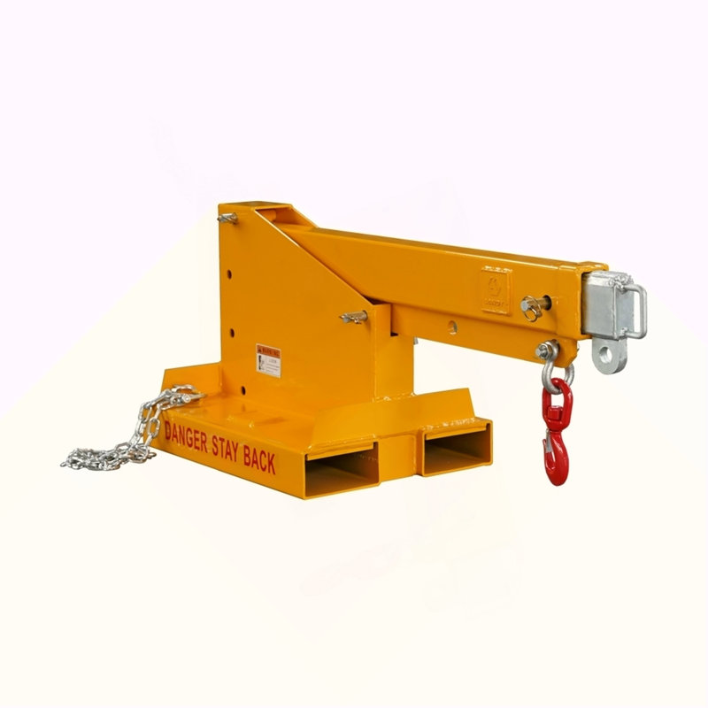Flèche télescopique à fourche, grue à flèche de chariot élévateur, flèche réglable de 33 à 80 po, grue mobile à chariot élévateur