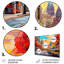 «Colorful City St. Louis City - Cityscapes», ensemble de reproductions d'art en métal