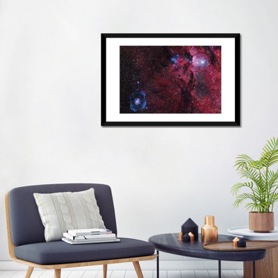 Reproduction d'art graphique sur toile, «Star Forming région in Ara»