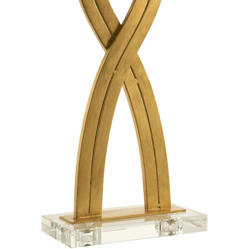 Palak Table Lamp, Gold