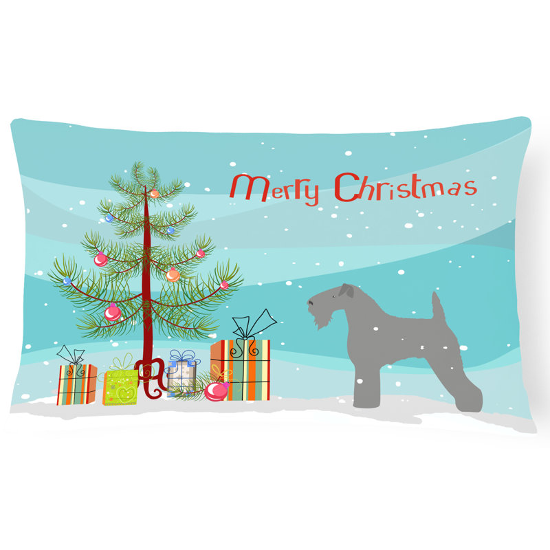 Coussin lombaire intérieur/extérieur bleu terrier kerry