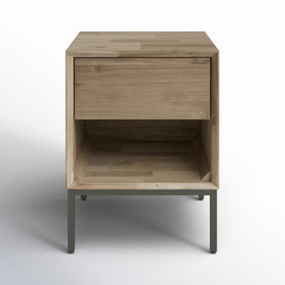 Varela 1-Drawer Nightstand with Storage