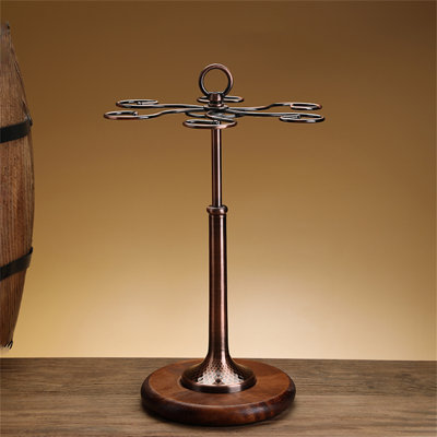 Styliani Tabletop Wine Glass Rack Tan