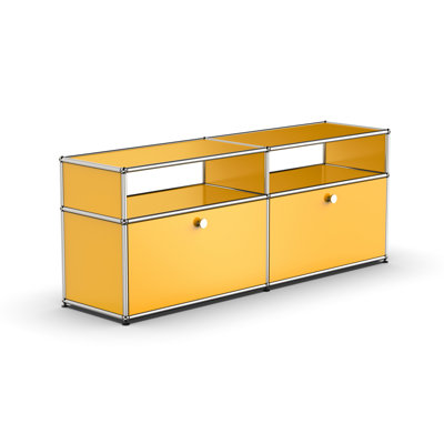 Lateafa 59.05'' Wide 2 - Shelf Storage Cabinet