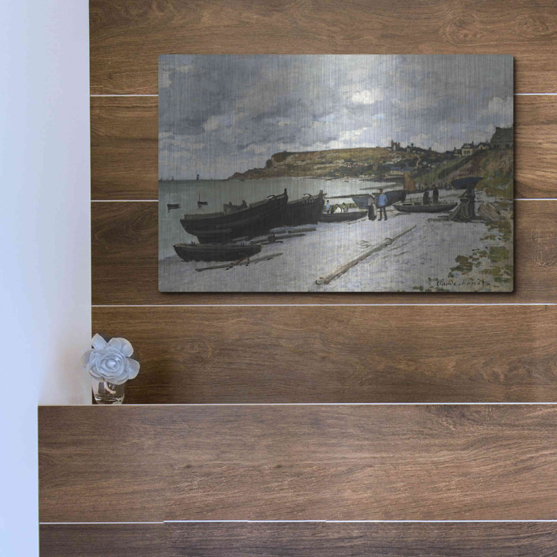 "Sainte-Adresse" par Claude Monet, H 12 po x l 16 po