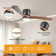 Wood Ceiling Fans With Lights And Remote, Flush Mount Low Profile Ceiling Fan With Light, 6 Speed, Reversible DC Motor