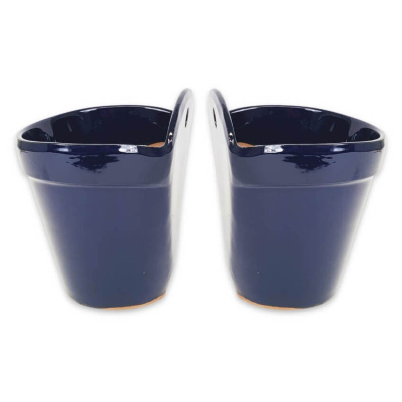 Leneta Handmade Pot Planter, Blue