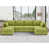 100 % lin olive est en rupture de stock