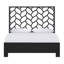 Silas King Platform Bed, Light Blue-454911016-454911440